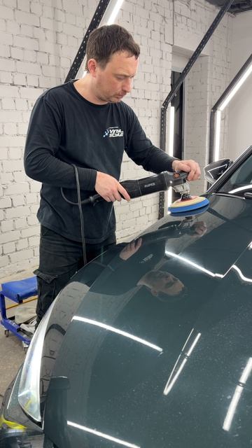 Полировка кузова и нанесение керамики на кузов автомобиля  Audi A3 — часть 2