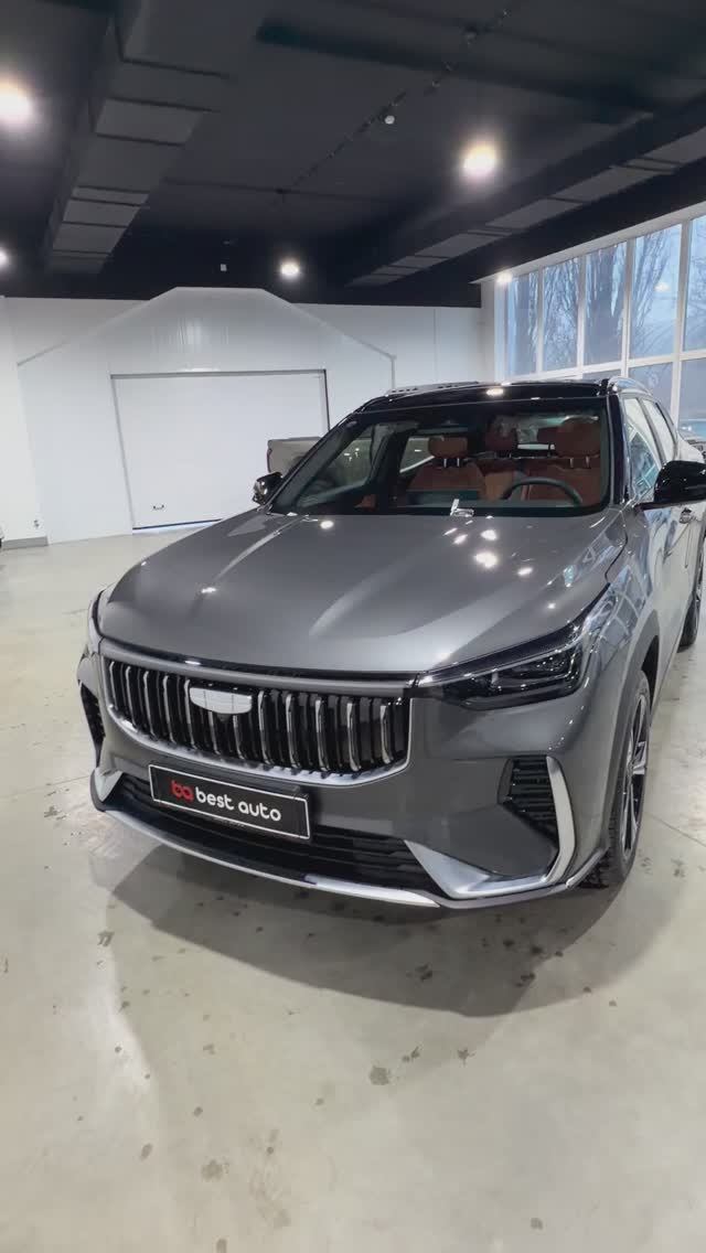 Geely City Ray серый на оранжевом