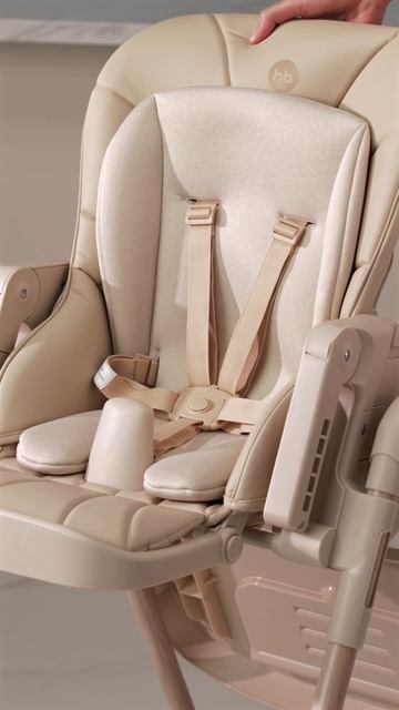 Стульчик для кормления_William Lux_latte | Happy Baby