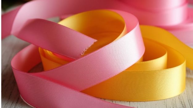 Яркий бант для волос