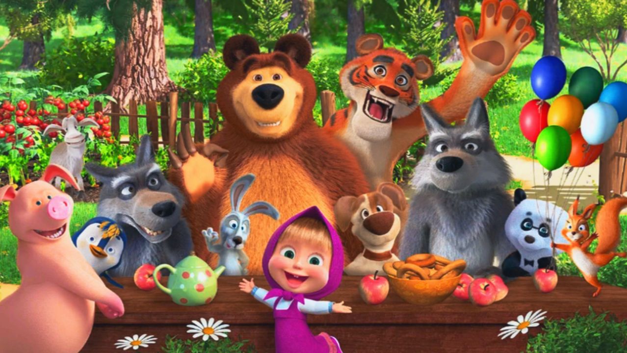 Маша и Медведь. Маша и Медведь Вас Ждут на Забавы и Развлечения в Гости. Маша и Медведь Смотреть