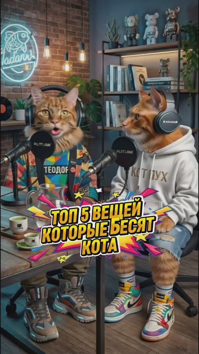 Топ 5 вещей которые бесят кота