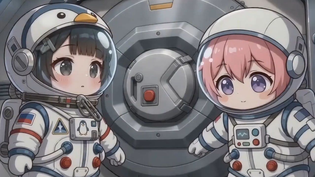 ЗАХВАТЫВАЮЩЕЕ Космическое путешествие пингвина ГУГУГАГА и Доро как в научно-фантастическом фильме!