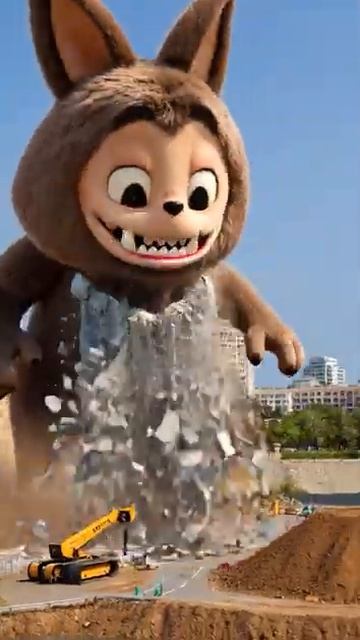 Labubu In Real Life #labubu #лабубу #ai #grok #inreallife