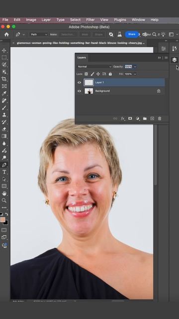 Как убрать второй подбородок за 5 минут  #ретушь #ретачухерачу ￼