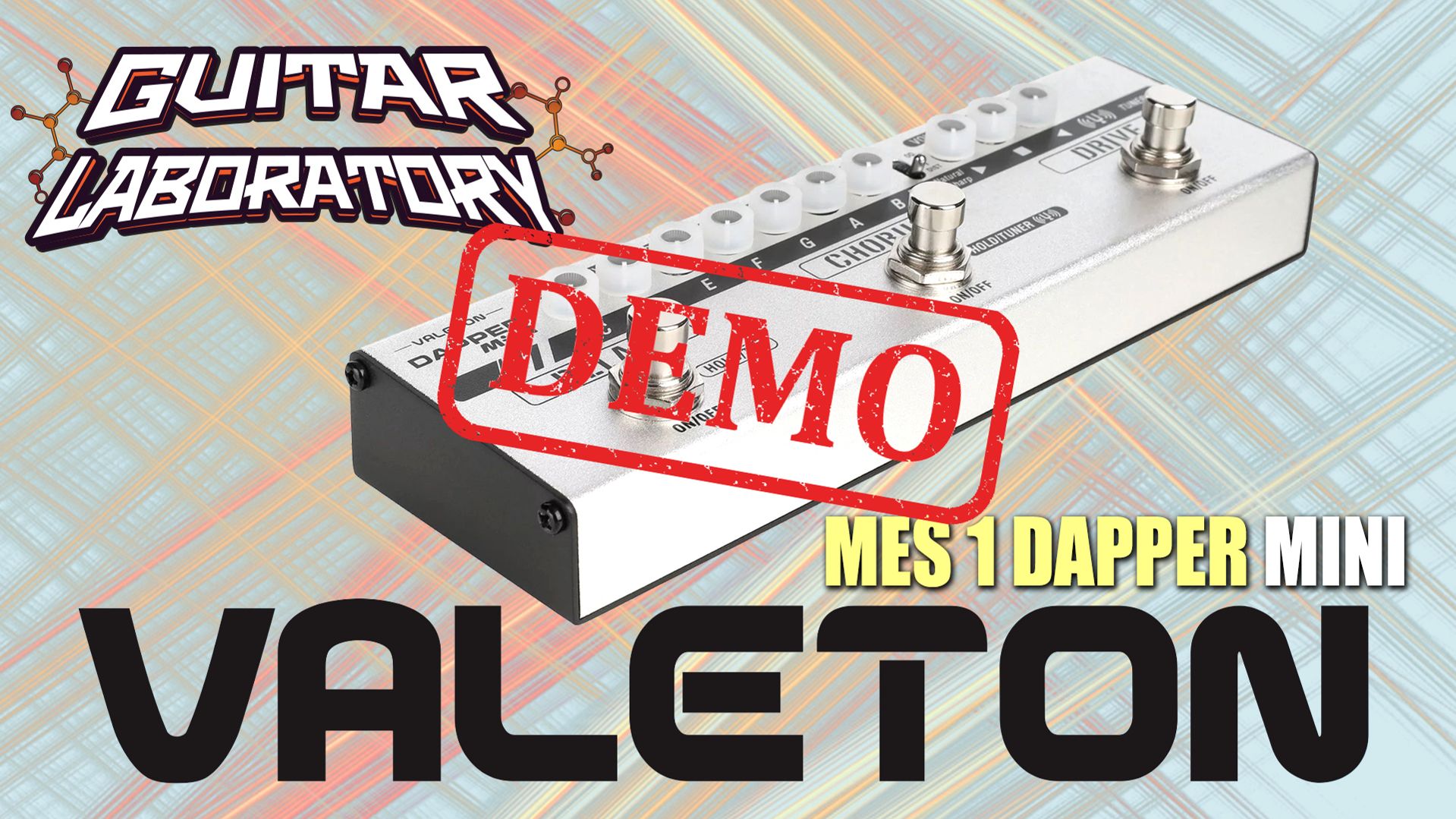 Гитарный процессор VALETON MES-1 Dapper Mini - демонстрация звучания