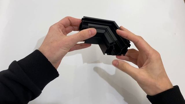 Угловой соединитель для магнитной шины 48V (L-образный, 90°)