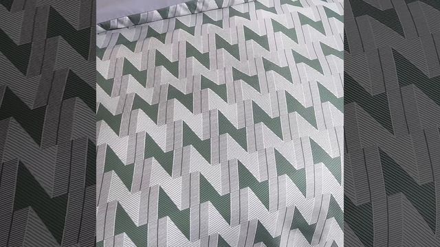 Комплект постельного белья Сатин MS Динамика зелени