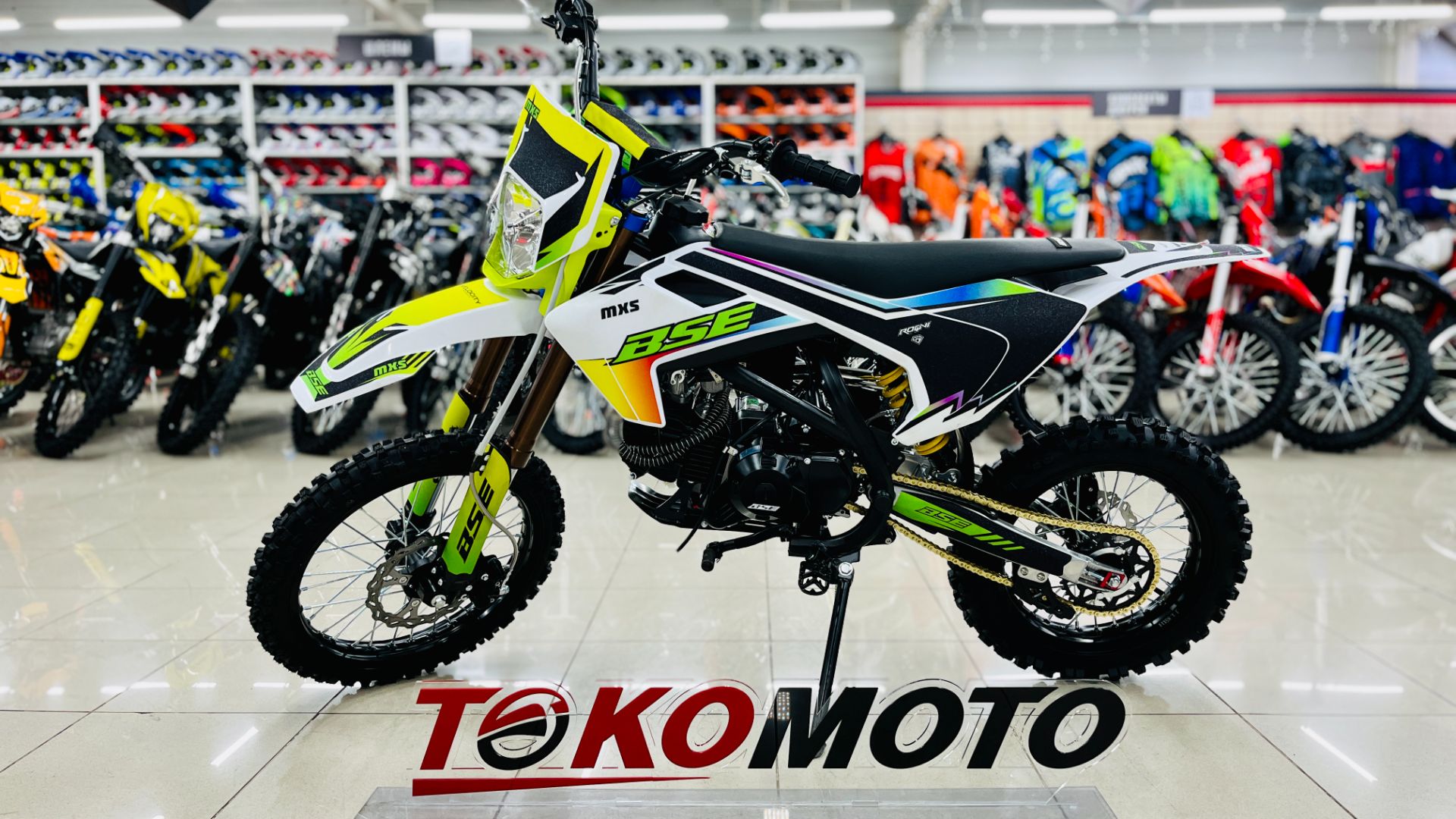 Питбайк BSE MXS 150 17-14 FJ Green