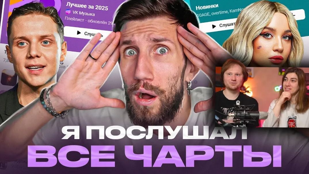 Я ПОСЛУШАЛ ВСЕ ПЕСНИ ИЗ ЧАРТОВ _ Моя психика никогда не восстановится! _ РЕАКЦИЯ на John Kalligan