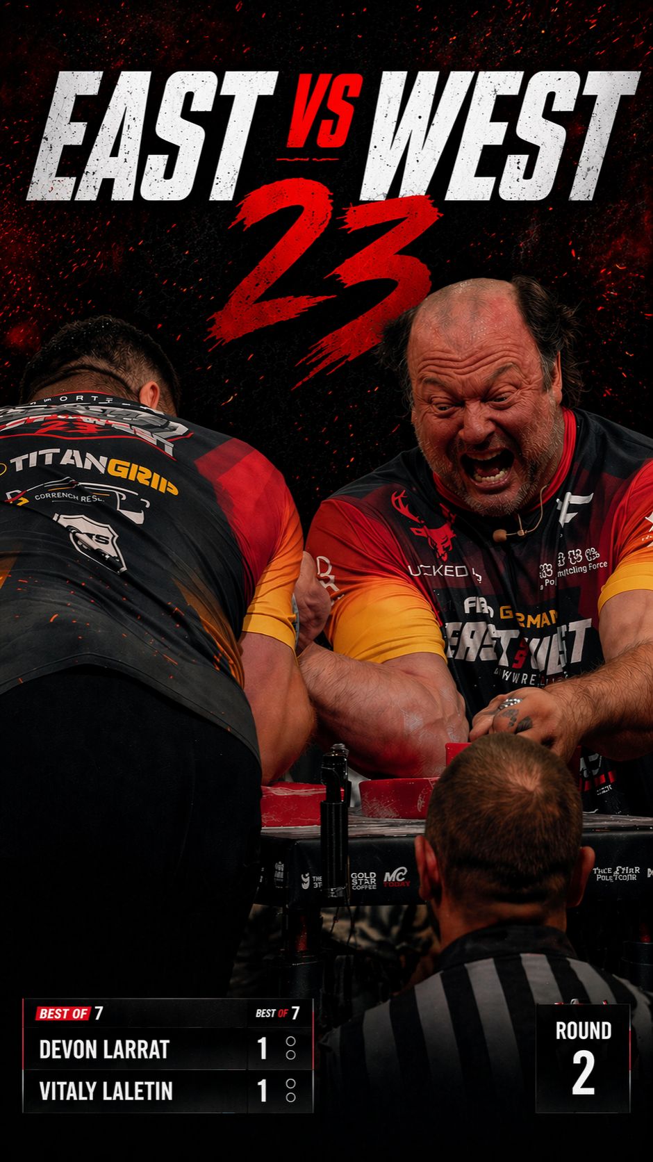 Larrat Vs Laletin - East Vs West 23 - Round 2