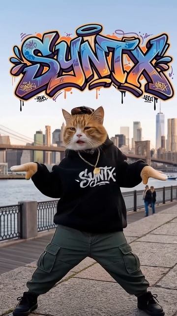 Kling Motion Control в SYNTX Dancing Cat #ai #cats #aicat #cat #catcute #cutecat