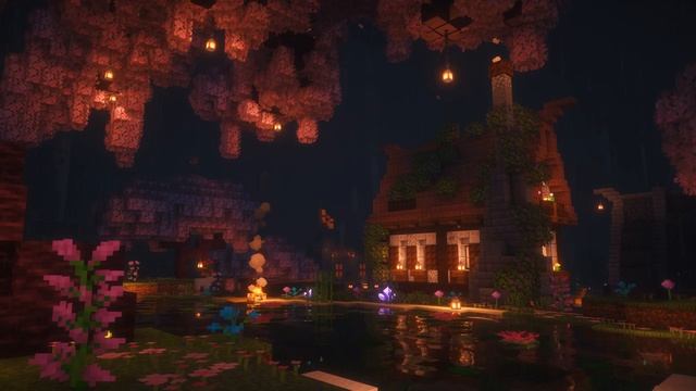 Раслабляющая музыка на фоне Minecraft Relax