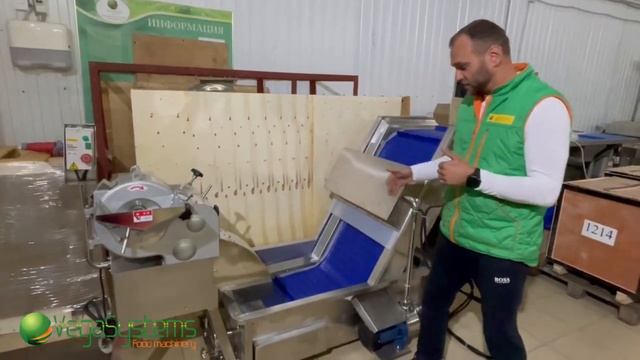 Подающий элеватор с бункером для замачивания фруктов, овощей Вега/Vega Elevator Mini |Обзор от профи