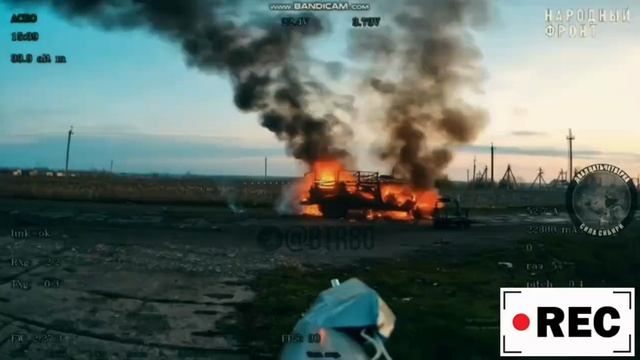 💥🏴 Уничтожение американского Humvee на Красноармейском направлении