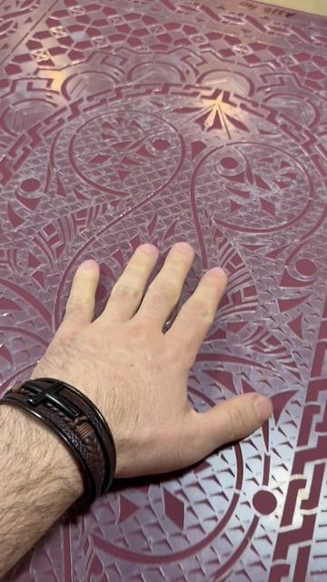 Картина трафаретом Панно Edecor