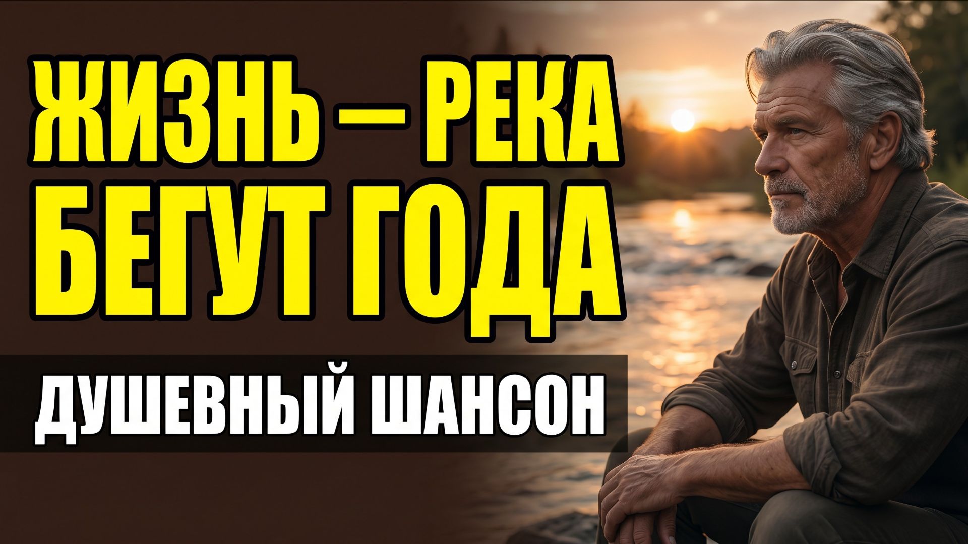 ЖИЗНЬ — РЕКА 🎵 Куда уходят года? Сильная песня о времени! Душевный шансон до слёз