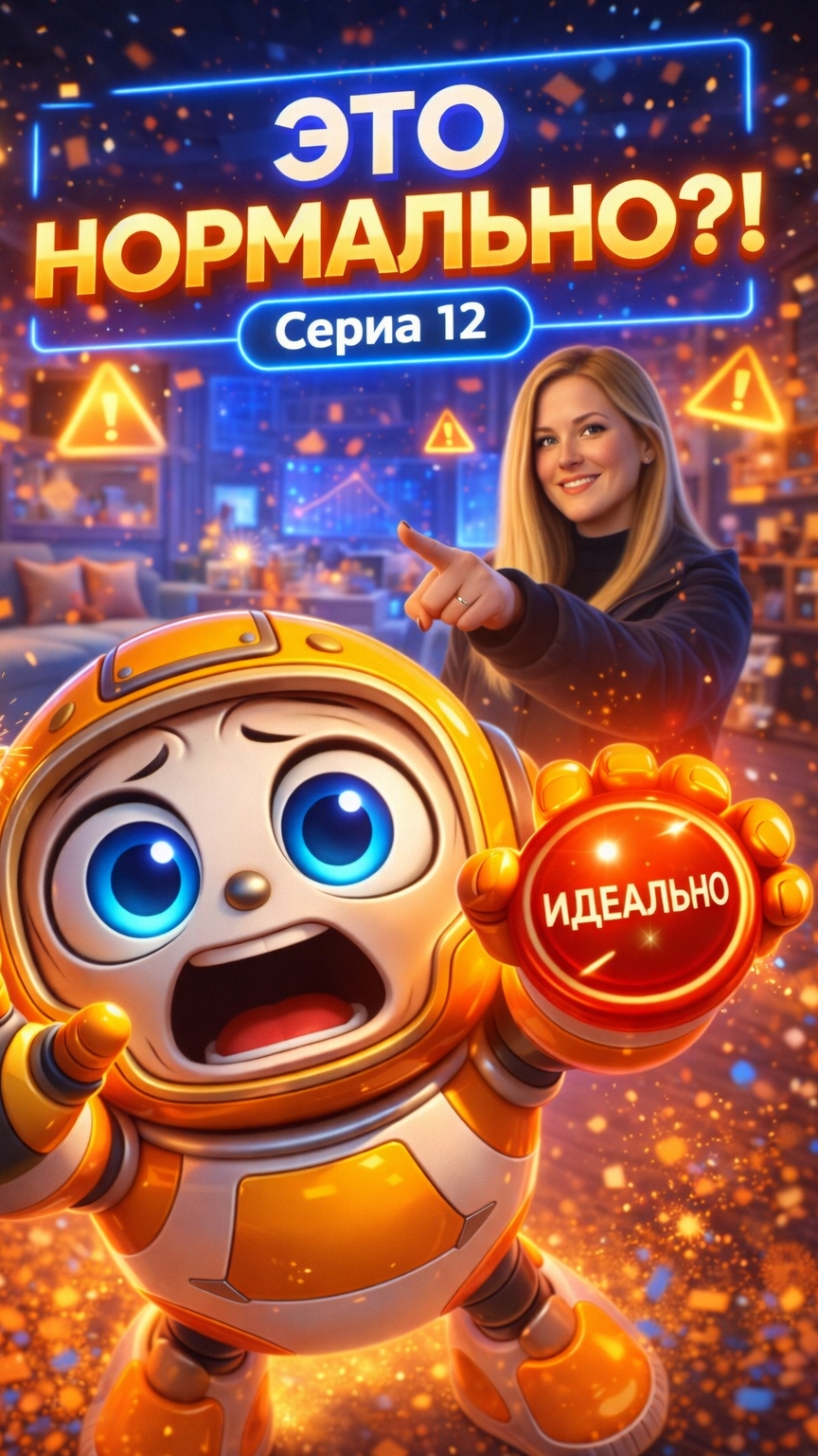 Нажал кнопку “ИДЕАЛЬНО”... и стало СТРАШНО 😳 #shorts