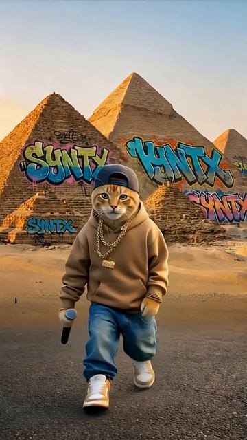 Kling Motion Control в SYNTX Dancing Cat #ai #cats #aicat #cat #catcute #cutecat