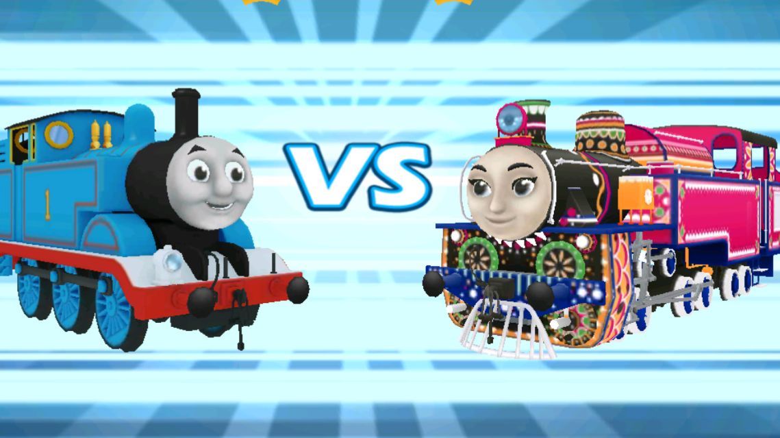 Паровозик Томас. Гоночки паровозиков.  Победа за Томасом! Томас вперед!! ч  10