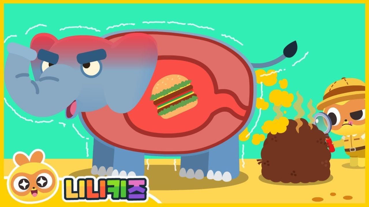 Помогите голодному слону! | Мультики для детей | Обучающие мультики | Учим еду