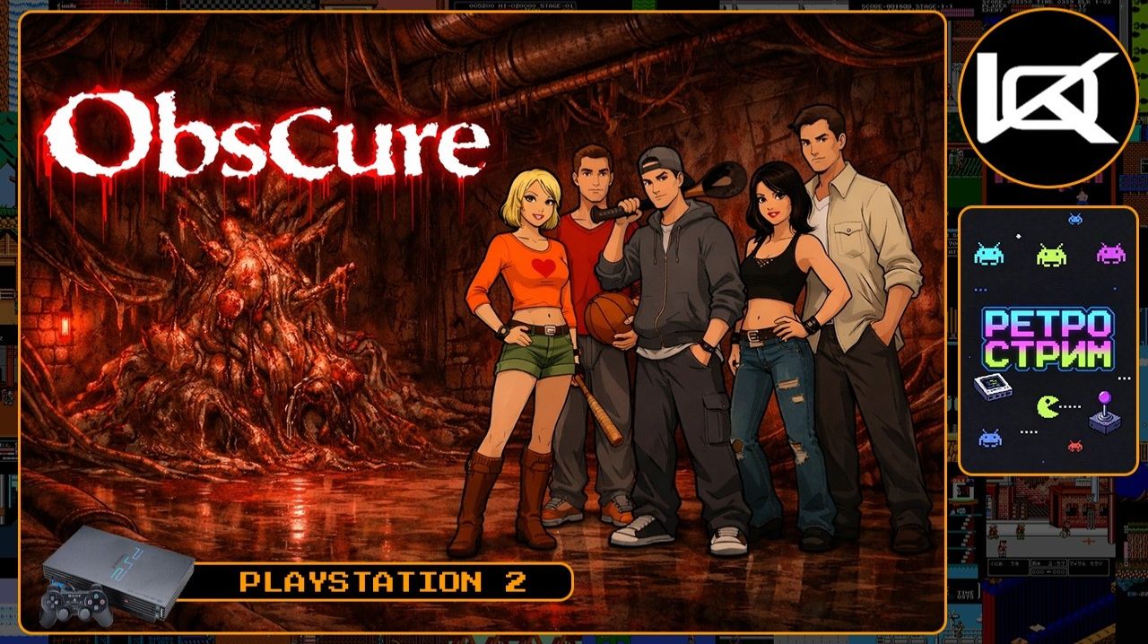  1 ObsCure 2004  Прохождение PS2  Ретро стрим