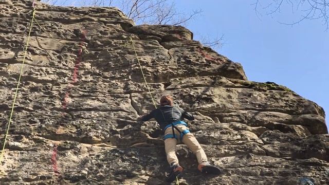 ВЕСЕННЯЯ СКАЛЬНАЯ ТРЕНИРОВКА В АДЕРБИЕВКЕ