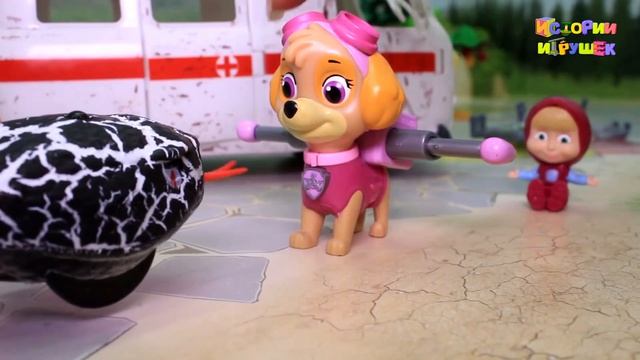 Мультики для детей с игрушками - Змеиный вирус!