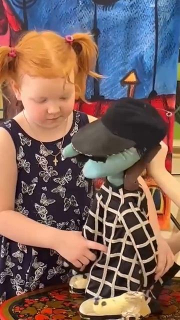 Мастер класс по управлению куклами в театре