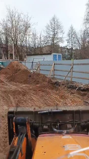 благоустройство территории Ярославль #🚜 🚜#работа #jcb #Ярославль #рек