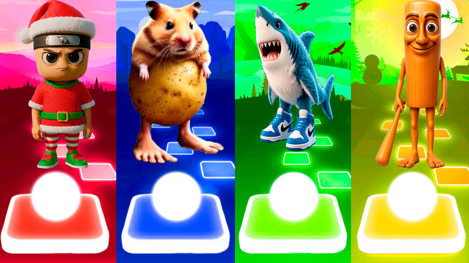 Coffin Dance БРЕЙНРОТ 💎 Итальянские Мемы | Tiles Hop №379