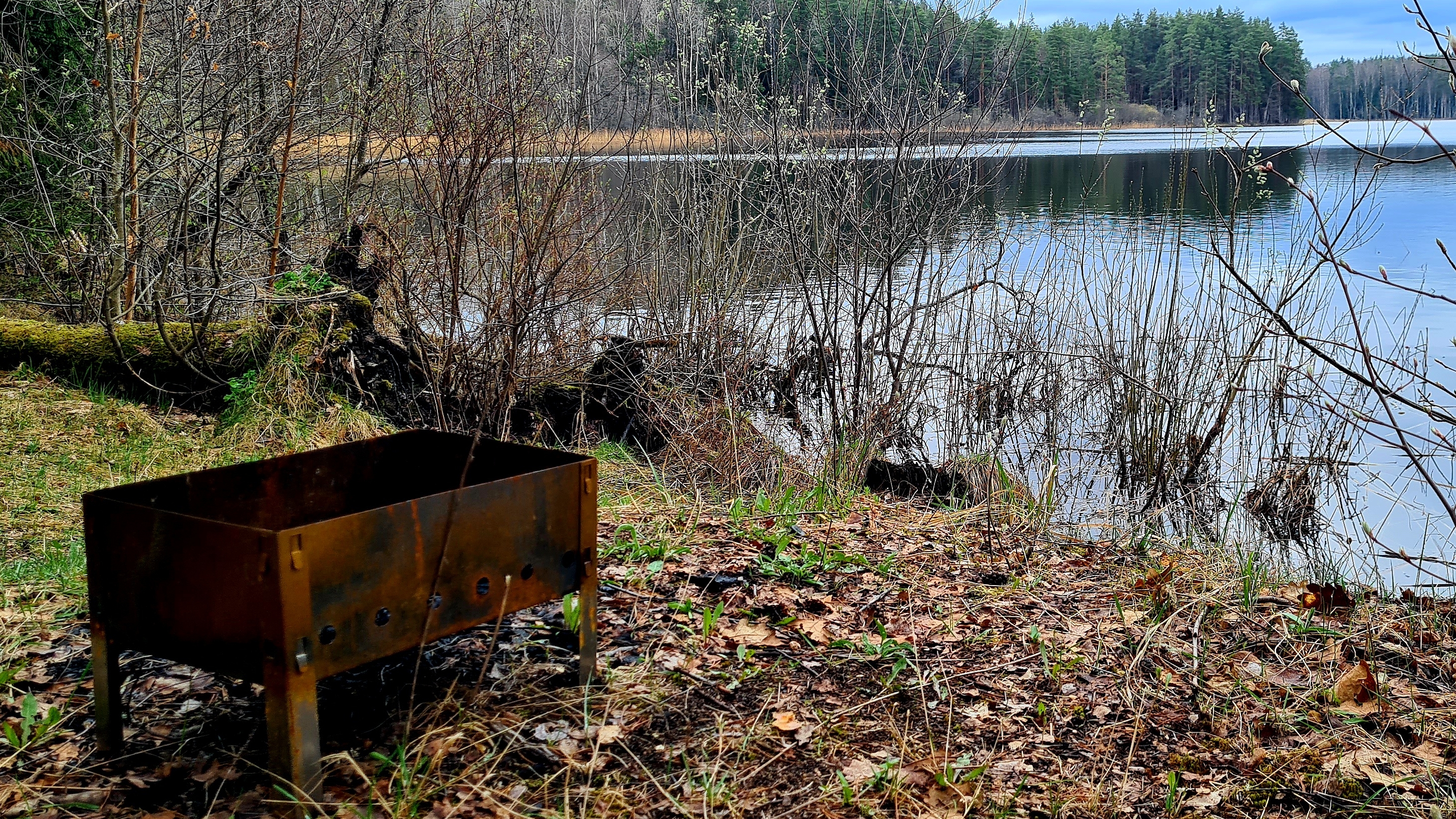 Удомля, поездка на голубые озера.