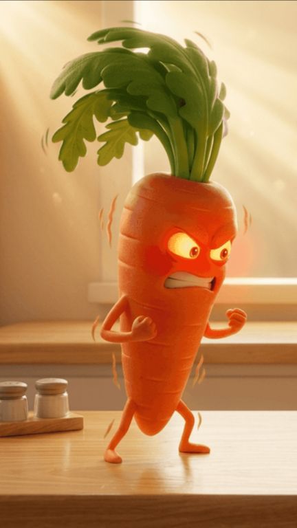 🔥 Морковка в ярости!