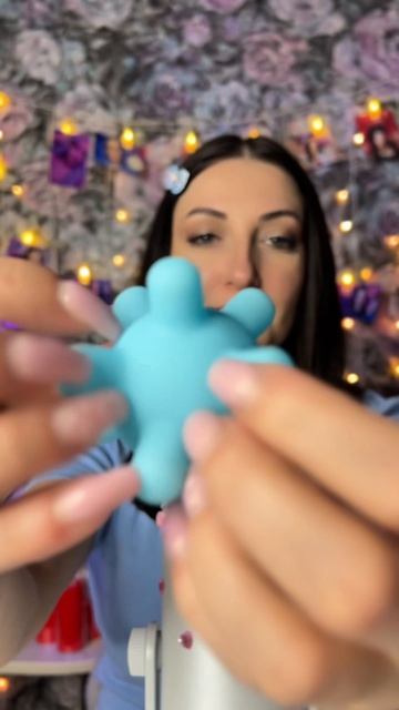 АСМР 🦋 ГОЛУБЫЕ ТРИГГЕРЫ / А какой твой любимый цвет? #асмр #acmp