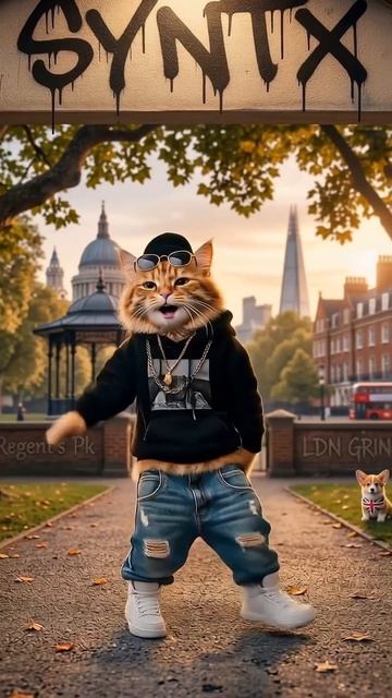 Kling Motion Control в SYNTX Dancing Cat #ai #cats #aicat #cat #catcute #cutecat