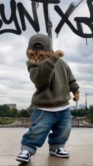 Kling Motion Control в SYNTX Dancing Cat #ai #cats #aicat #cat #catcute #cutecat