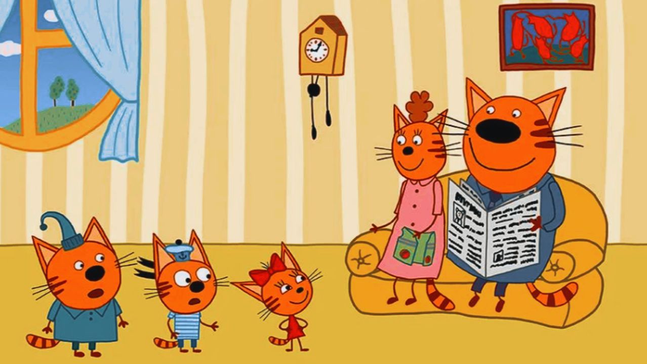 Три Кота Сборник. Большой Сборник Игровых Историй для Детей. Три Кота Мультфильмы Смотреть
