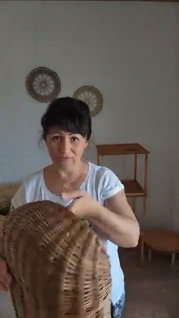 Рюкзак из бумажной лозы