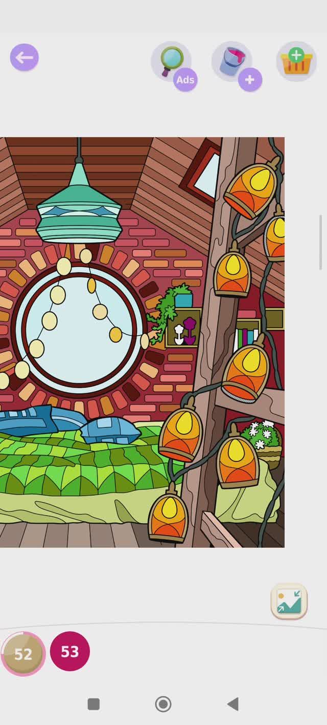 Спальня с окном