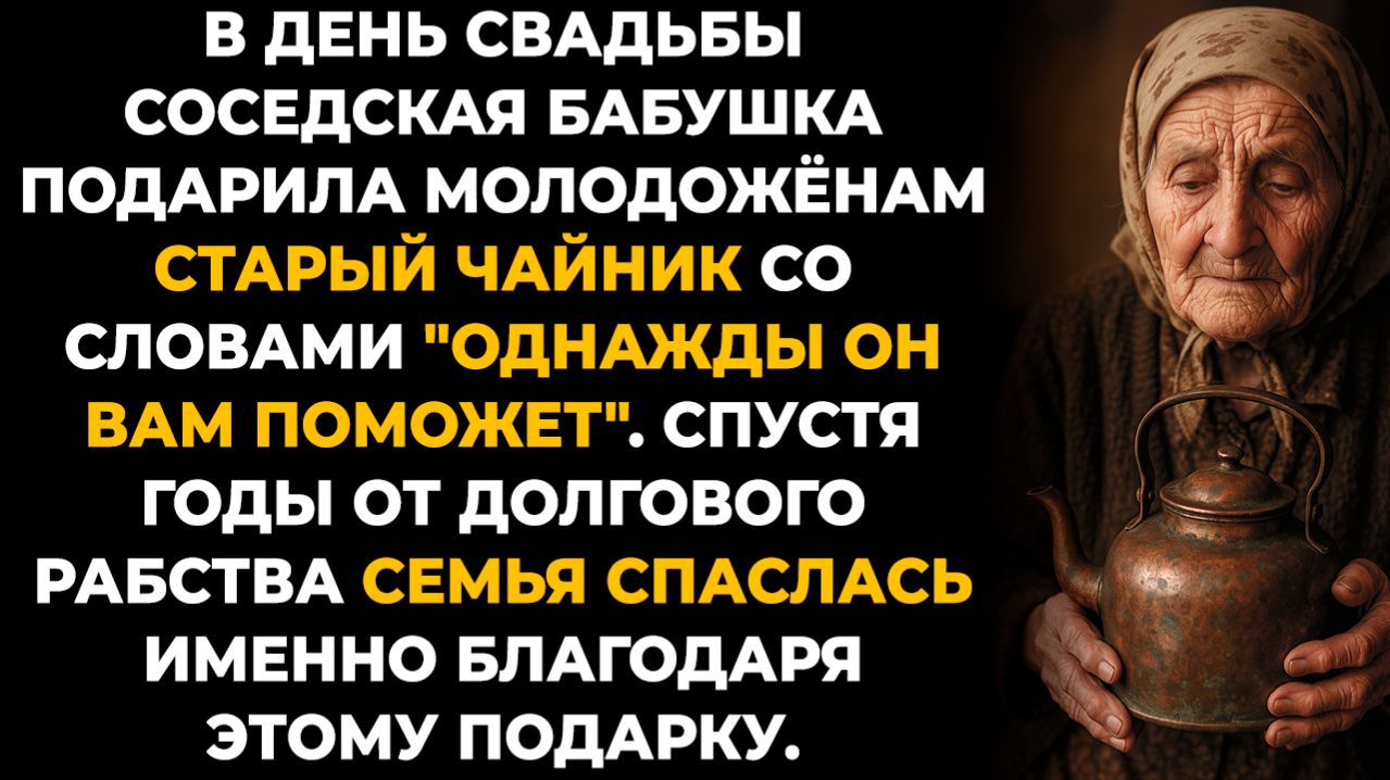 Истории из жизни | Бабушка подарила молодожёнам старый чайник.. | Аудио рассказы | Жизненные истории