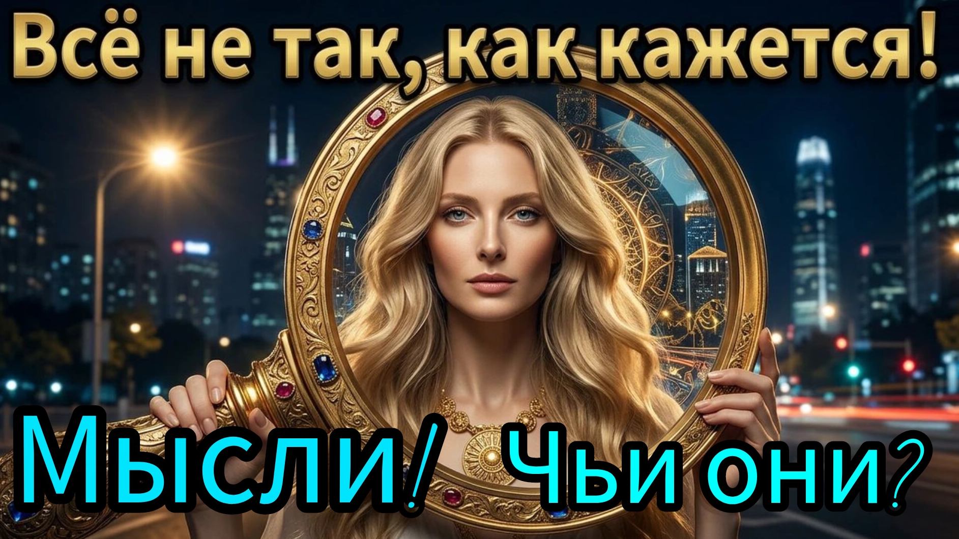 Мысли... А вы уверены что они ваши? Или тут есть над чем задуматься?