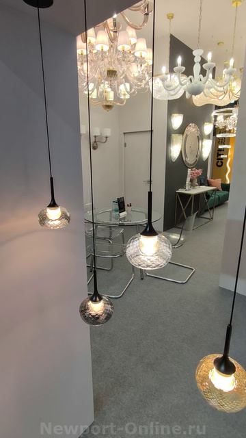 Подвесной светильник NEWPORT 7241/S Mat.black