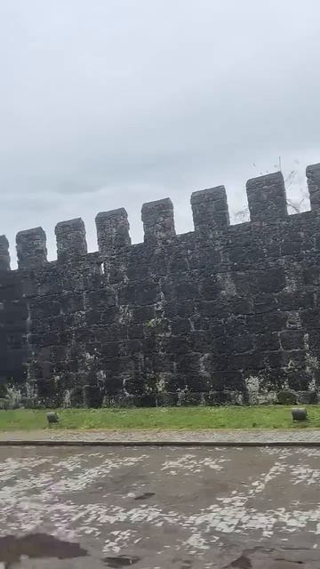 Пройдя границу едем по пляжам Грузии.Римская крепость, 20.04. Мир Универсологии