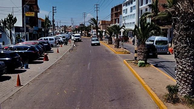 улицы города Паракас Перу