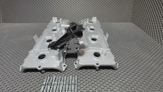 Клапанная крышка алюминиевая Nissan INFINITI 5.6 VK56DE 13264ZE00A / 13264ZE01A