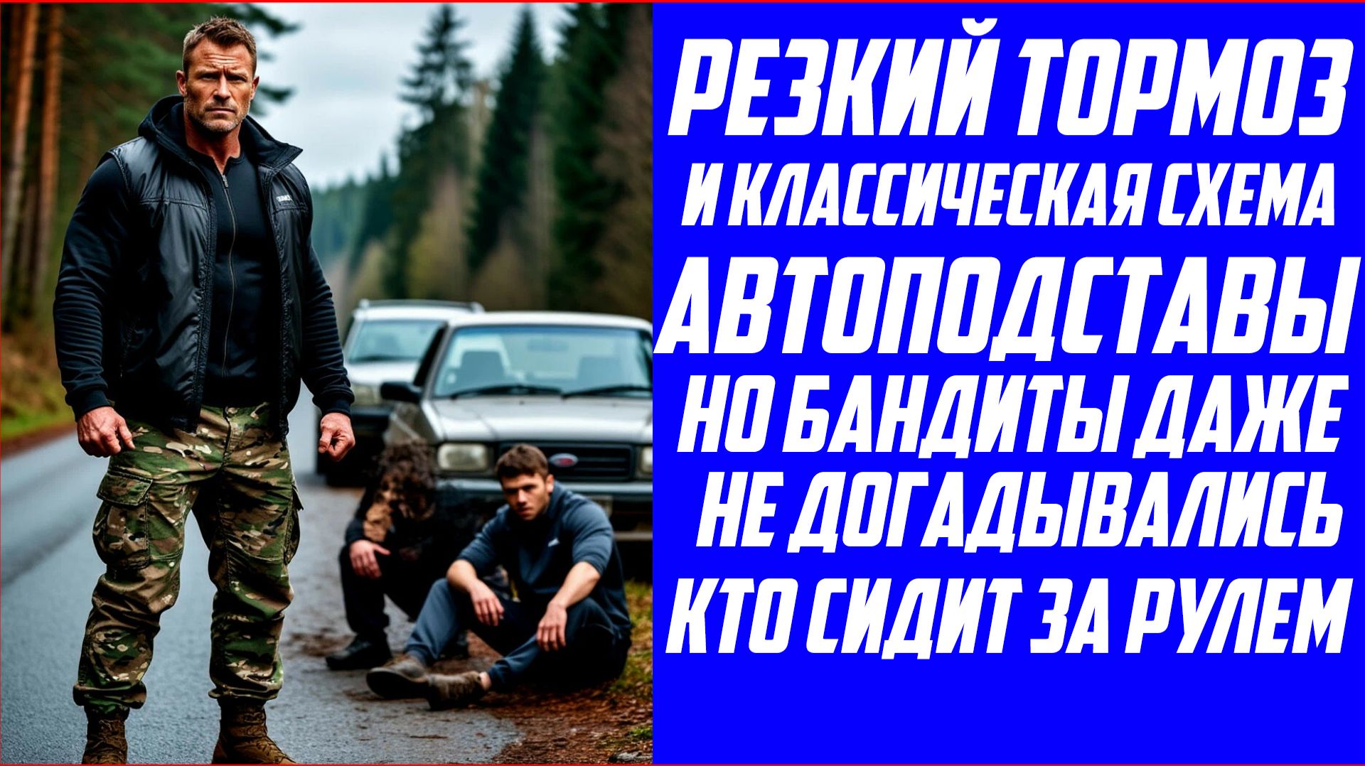 Автоподстава пошла не по плану: Бандиты нарвались на десантника|Аудиокниги слушать онлайн