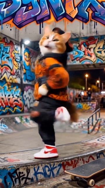 Kling Motion Control в SYNTX Dancing Cat #ai #cats #aicat #cat #catcute #cutecat