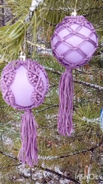 Новогодние игрушки, ручная работа.