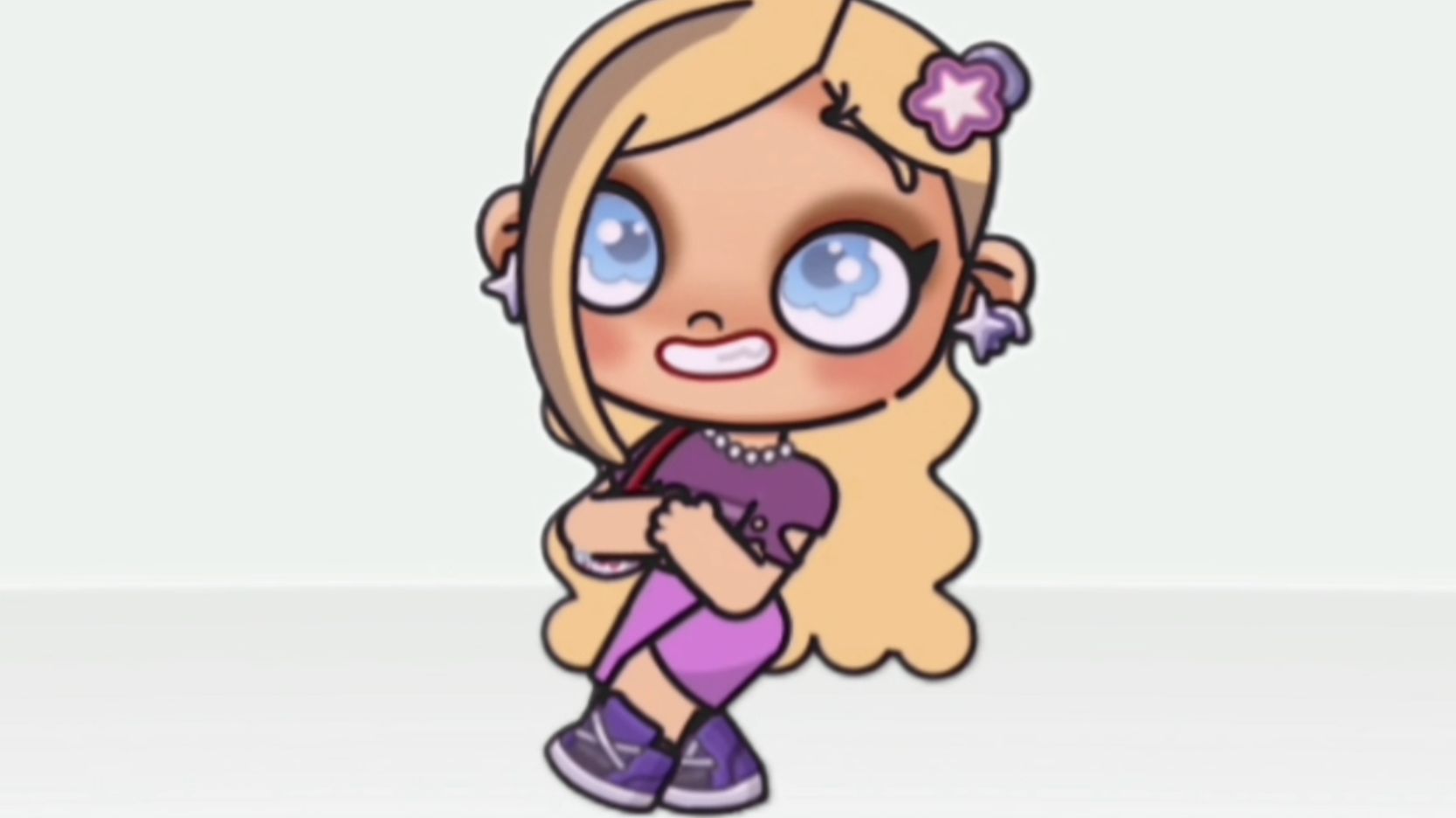 Просто танцую + фиолетовый тренд💜