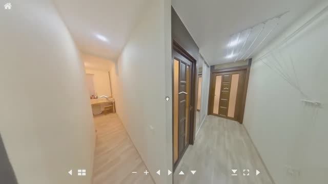 Видеообзор Виртуальный 3D тур по двухкомнатной  квартире